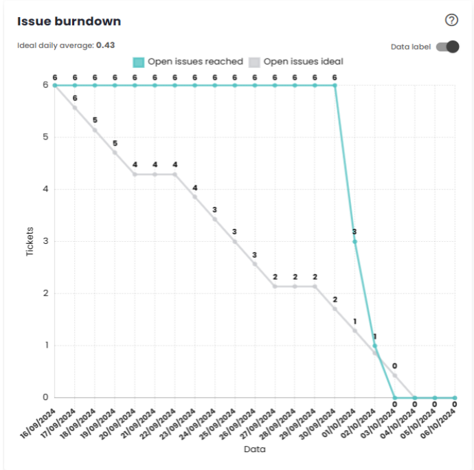 Issue Burndown Chart